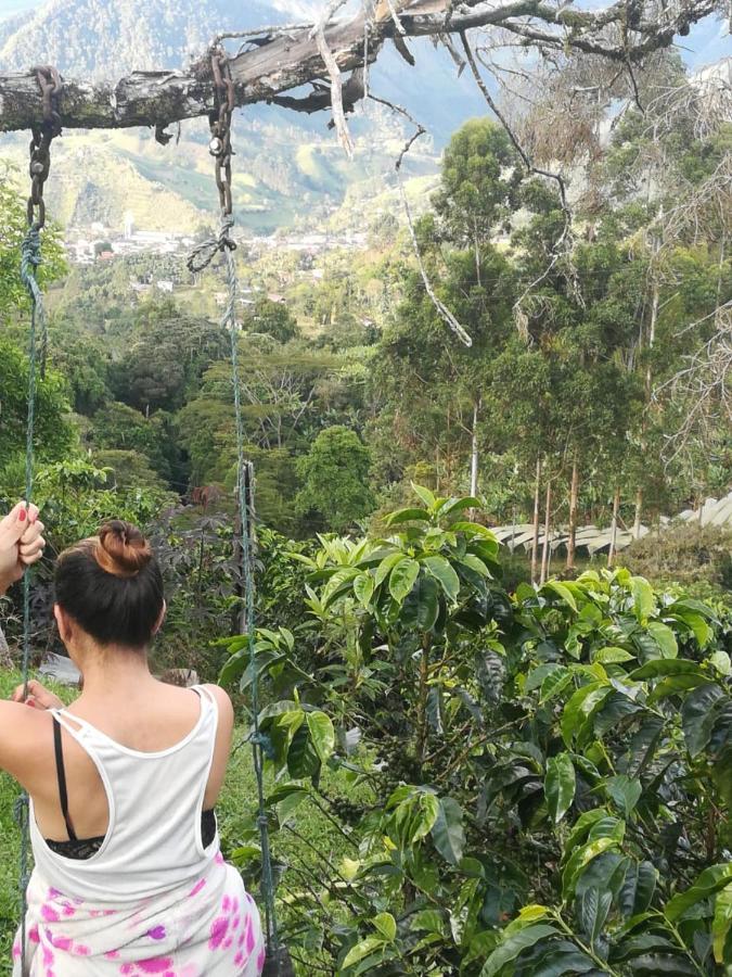 Finca Cafetera El Coral ハルディン エクステリア 写真